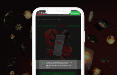 Instructions sur la façon d'installer l'application et de commencer à jouer sur la plateforme 888starz étape 3