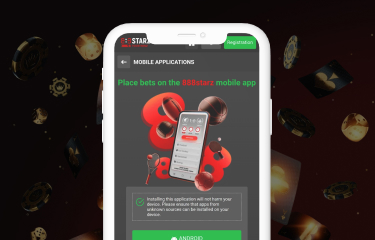 Instructions sur la façon d'installer l'application et de commencer à jouer sur la plateforme 888starz étape 5