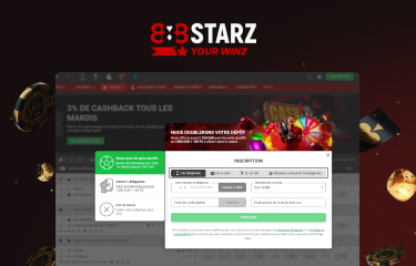 comment s'inscrire sur la plateforme 888starz Sénégal étape 2